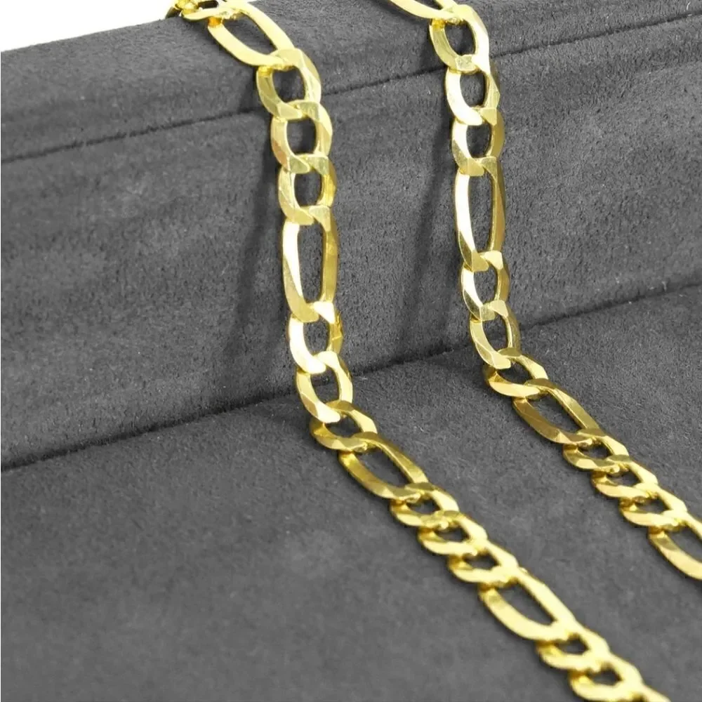 Cuban Chain Gold Plated Necklace, Minimalist Versatile Necklace, Unisex Jewelry